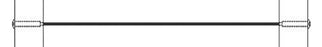 Balustrade System G - Hex Head Tensioners both ends