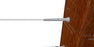 Balustrade System H - Countersunk Timber Insert with Swage Terminal Stud.