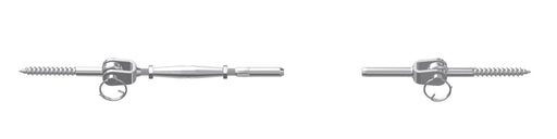 Balustrade System J - Mini Rigging Screw with Mini Swage Fork Terminal