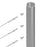Balustrade System S - for use with Blind Rivet Nut Swage Stud Slimline